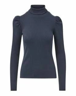Veronica Beard Cedar Turtleneck -Veronica Beard Sales 2023 J2309JY0200445 NAVY