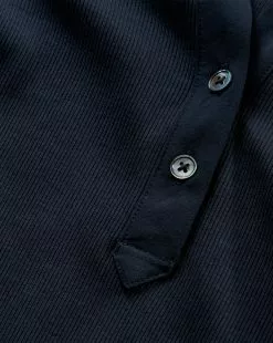 Veronica Beard Effy Mixed-Media Poet-Sleeve Top -Veronica Beard Sales 2023 J2309JY020S0379 NAVY PRODUCT 03