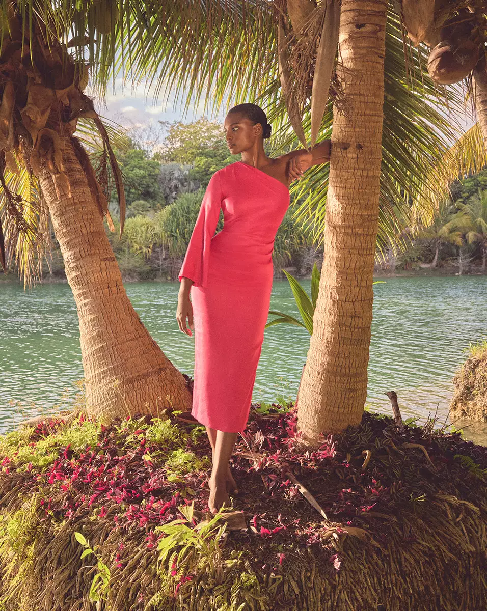 Veronica Beard Patsy Linen Dress 4 Veronica Beard Patsy Linen Dress - Image 4