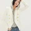 Veronica Beard Miller Linen Dickey Jacket + Hoodie Dickey -Veronica Beard Sales 2023 MILLERLINEN HOODIE PRODUCT 01