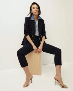 Veronica Beard Miller Dickey Jacket + Slate Dickey -Veronica Beard Sales 2023 MILLER SLATE PRODUCT 02