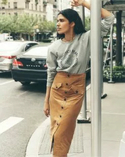 Veronica Beard Barrie Corduroy Skirt -Veronica Beard Sales 2023 PDP LOOK 15 NK1 4374 R