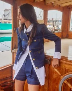 Veronica Beard Keita High-Rise Short -Veronica Beard Sales 2023 PDP Look 01 0132 R 859326dc f6fc 459b 9c06 7b84e93500a7