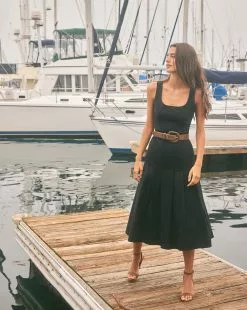 Veronica Beard Jolie Midi Dress -Veronica Beard Sales 2023 PDP Look 02 0607 R