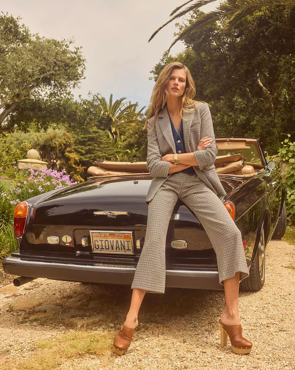 Veronica Beard Dova Houndstooth Pant 5 Veronica Beard Dova Houndstooth Pant - Image 5