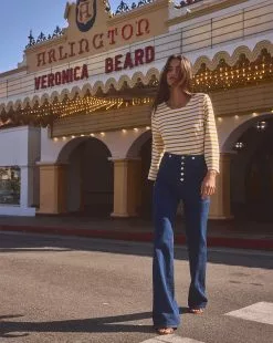 Veronica Beard Hovey Striped Top -Veronica Beard Sales 2023 PDP Look 06 3849 R