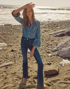 Veronica Beard Tivi Denim Shirt -Veronica Beard Sales 2023 PDP Look 12 3245 R