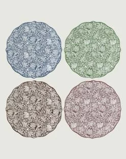 Veronica Beard Bohemian Vine Party Plate (Set Of 4)