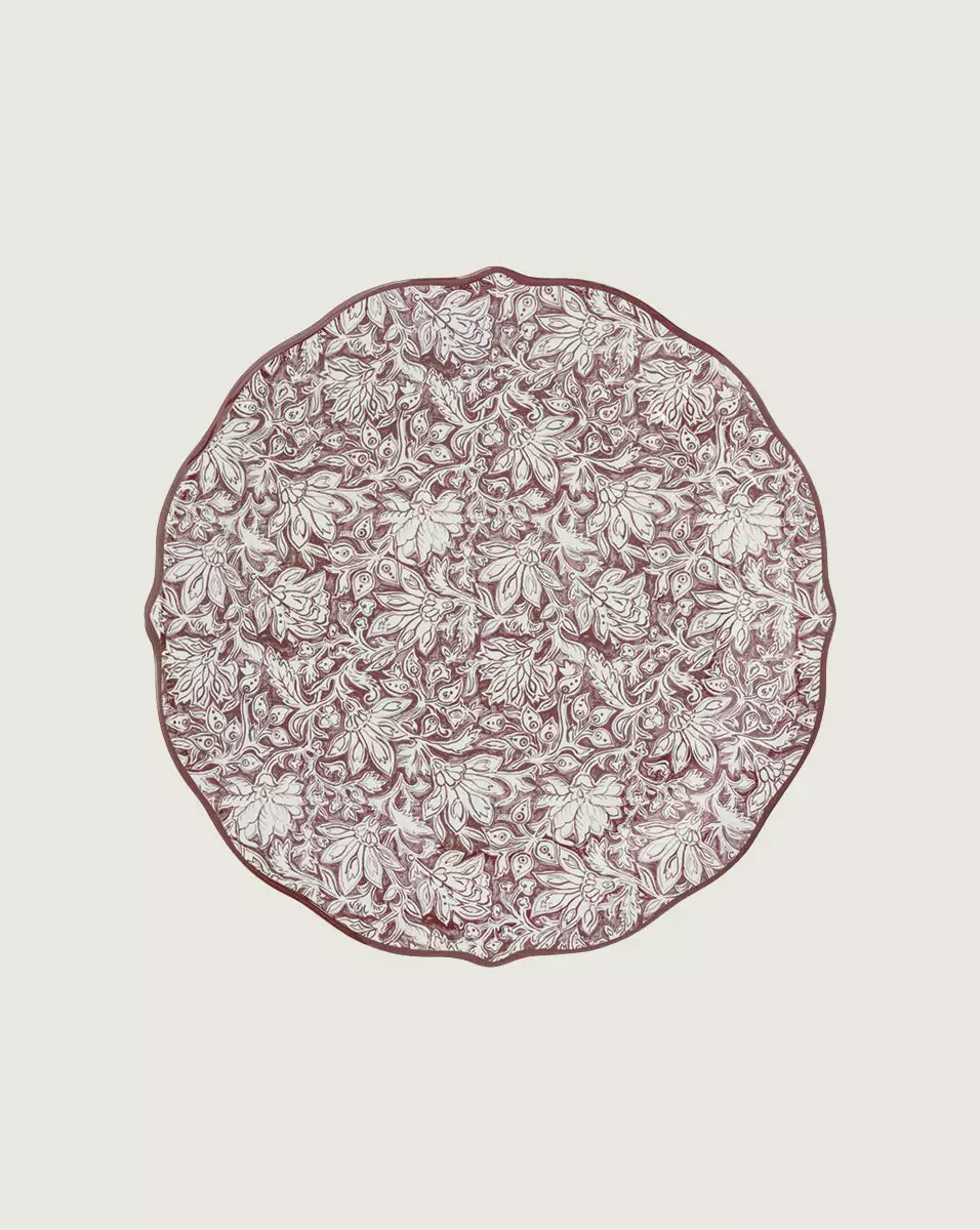 Veronica Beard Bohemian Vine Party Plate (Set Of 4) 5 Veronica Beard Bohemian Vine Party Plate (Set Of 4) - Image 5