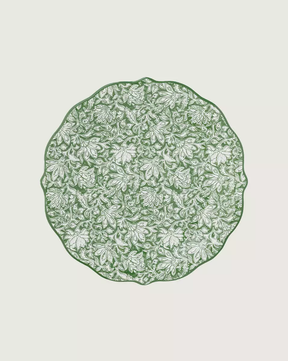 Veronica Beard Bohemian Vine Party Plate (Set Of 4) 3 Veronica Beard Bohemian Vine Party Plate (Set Of 4) - Image 3