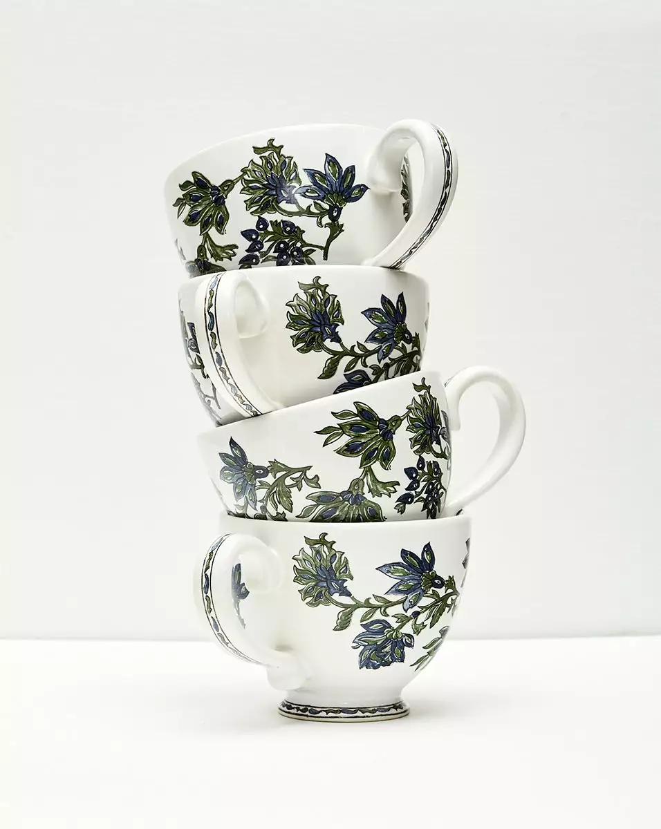 Veronica Beard Floral Coffee/Tea Cup 3 Veronica Beard Floral Coffee/Tea Cup - Image 3