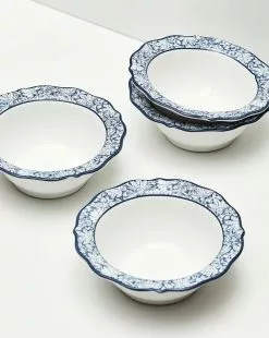 Veronica Beard Floral Cereal/Ice Cream Bowl