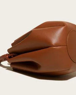 Veronica Beard Tan Molina Mini Bag -Veronica Beard Sales 2023 WBR23MOMI002 CHESTNUT Product 04