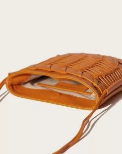 Veronica Beard Orange Trena Crossbody Bag -Veronica Beard Sales 2023 WBS22TREN003 ORANGE Product 03