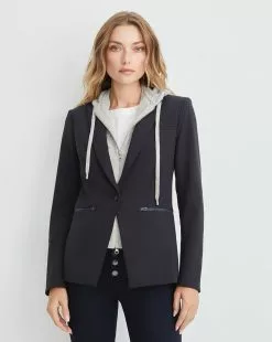 Veronica Beard Cashmere Hoodie Dickey 14 Veronica Beard Cashmere Hoodie Dickey -Veronica Beard Sales 2023 corekn4115190b grey product 03 2789d9ff