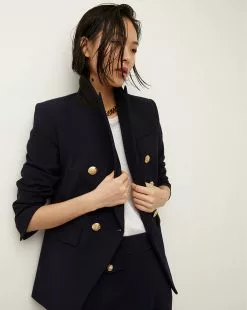 Veronica Beard Miller Dickey Jacket -Veronica Beard Sales 2023 coresu0021492 navy product 01 fb723ebc