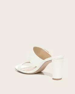 Veronica Beard Galoma Heel Sandal -Veronica Beard Sales 2023 h6092l2100 wht product 04 af5d237c