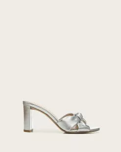 Veronica Beard Ganita Knot-Front Sandal