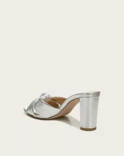 Veronica Beard Ganita Knot-Front Sandal 19 Veronica Beard Ganita Knot-Front Sandal -Veronica Beard Sales 2023 h6099l3 silver product 04 3c9f4887