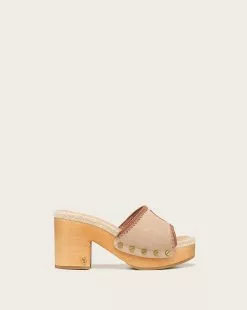 Veronica Beard Hannalee Clog Sandals -Veronica Beard Sales 2023 i4616l1 sand product 01 df8f386a