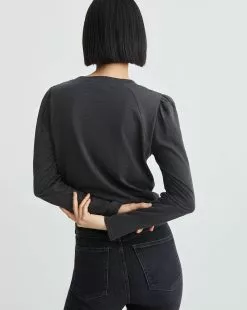 Veronica Beard Mason Baseball Tee 16 Veronica Beard Mason Baseball Tee -Veronica Beard Sales 2023 j2012jy0070391 charcoal product 04 192c2cf0