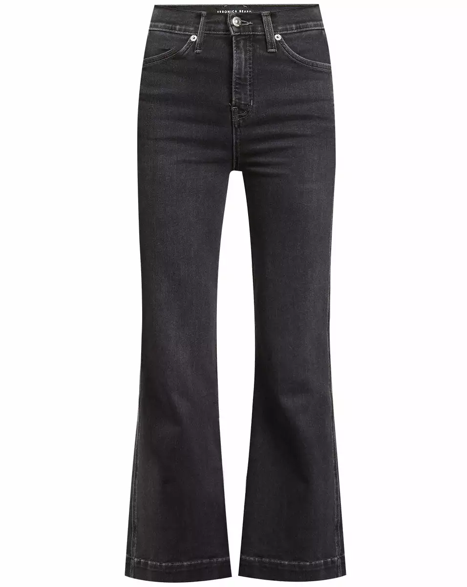 Veronica Beard Carson Kick-Flare Jean 4 Veronica Beard Carson Kick-Flare Jean - Image 4