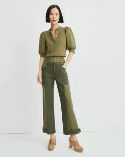 Veronica Beard Coralee Puff-Sleeve Top 27 Veronica Beard Coralee Puff-Sleeve Top -Veronica Beard Sales 2023 j2208jy0200831 laurel product 02 11b9a1f7