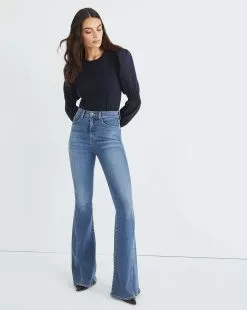 Veronica Beard Fawn Puff-Sleeve Top -Veronica Beard Sales 2023 j2211jy020s0058 navy product 03 0d93efad