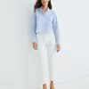 Veronica Beard Carly Kick-Flare Jean | Raw Hem 10 Veronica Beard Carly Kick-Flare Jean | Raw Hem -Veronica Beard Sales 2023 j22121510276wh white product 01 5718357a