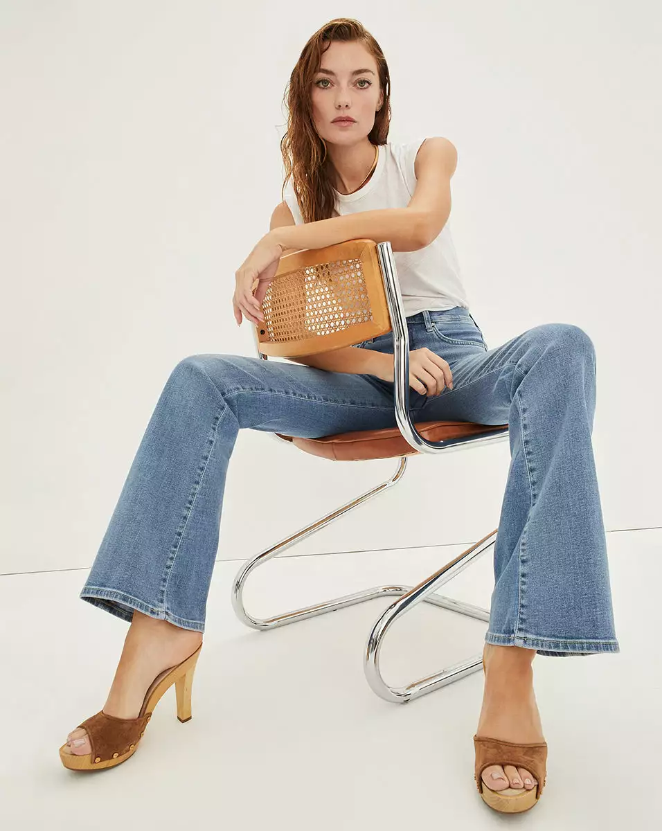 Veronica Beard Beverly Skinny-Flare Jean 1 Veronica Beard Beverly Skinny-Flare Jean