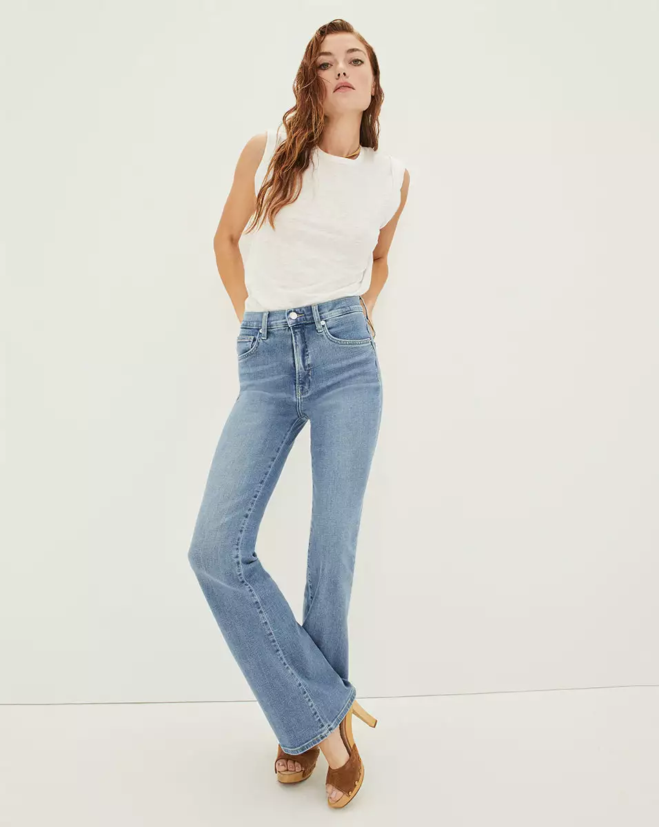 Veronica Beard Beverly Skinny-Flare Jean 3 Veronica Beard Beverly Skinny-Flare Jean - Image 3