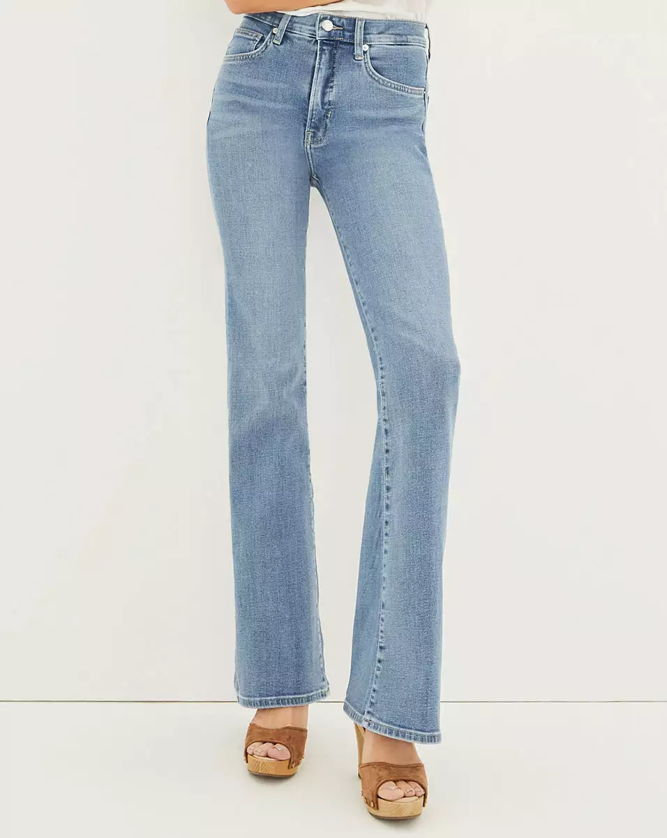 Veronica Beard Beverly Skinny-Flare Jean 2 Veronica Beard Beverly Skinny-Flare Jean - Image 2