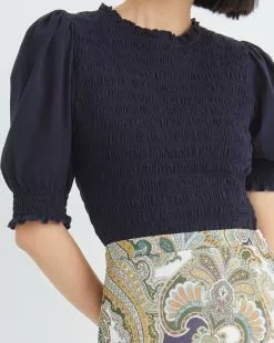 Veronica Beard Langston Top 12 Veronica Beard Langston Top -Veronica Beard Sales 2023 j2212jy033s0223 navy product 03 11806c9d