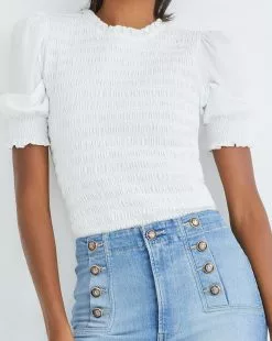 Veronica Beard Langston Top 17 Veronica Beard Langston Top -Veronica Beard Sales 2023 j2212jy033s0223 wht product 01 70311326