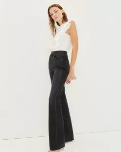 Veronica Beard Bardot Ruffle Tee 7 Veronica Beard Bardot Ruffle Tee -Veronica Beard Sales 2023 j2212jy033s0479 wht product 03 46a9f364