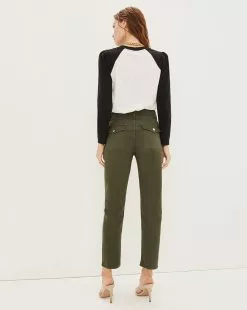 Veronica Beard Arya Straight-Leg Pant 6 Veronica Beard Arya Straight-Leg Pant -Veronica Beard Sales 2023 j23024920687ag armygreen product 03 c493aeac