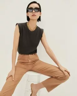 Veronica Beard Dree Muscle Tee 12 Veronica Beard Dree Muscle Tee -Veronica Beard Sales 2023 jjy0070314 charcoal product 01 71e7297c