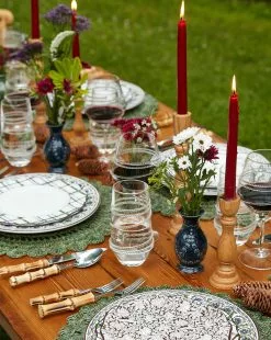 Veronica Beard Jardins Du Monde Green Mini Vase Trio -Veronica Beard Sales 2023 jmx139set88 product 07 b965e3f4