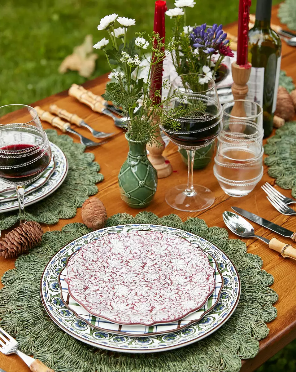 Veronica Beard Bohemian Vine Party Plate (Set Of 4) 9 Veronica Beard Bohemian Vine Party Plate (Set Of 4) - Image 9