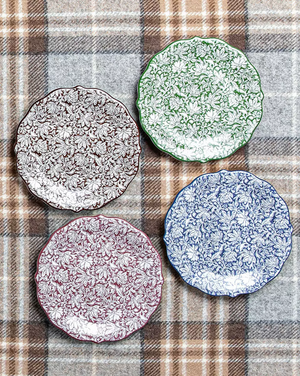 Veronica Beard Bohemian Vine Party Plate (Set Of 4) 10 Veronica Beard Bohemian Vine Party Plate (Set Of 4) - Image 10